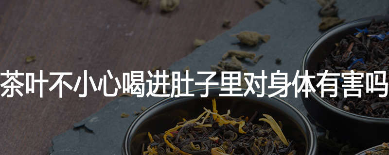 茶叶不小心喝进肚子里对身体有害吗