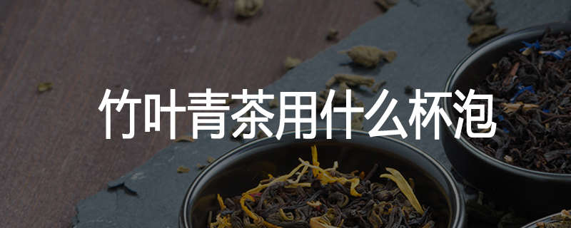 竹叶青茶用什么杯泡
