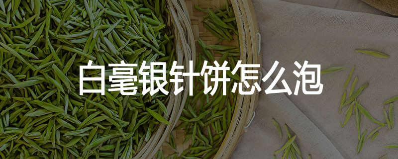白毫银针饼怎么泡