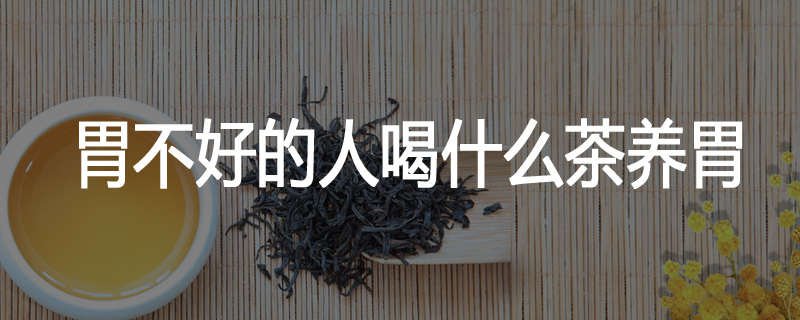胃不好的人喝什么茶养胃