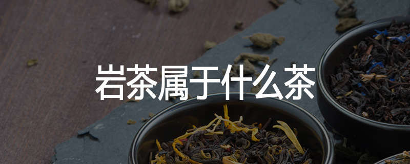 岩茶属于什么茶