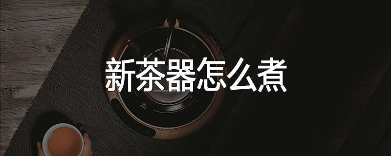 新茶器怎么煮