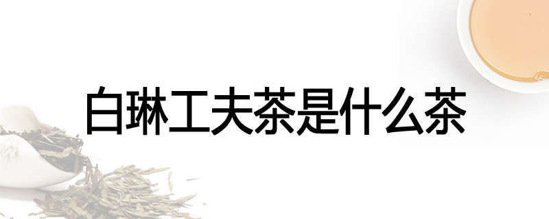 白琳工夫茶是什么茶