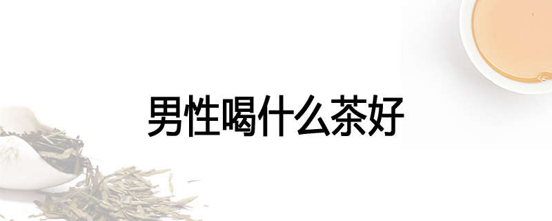 男性喝什么茶好