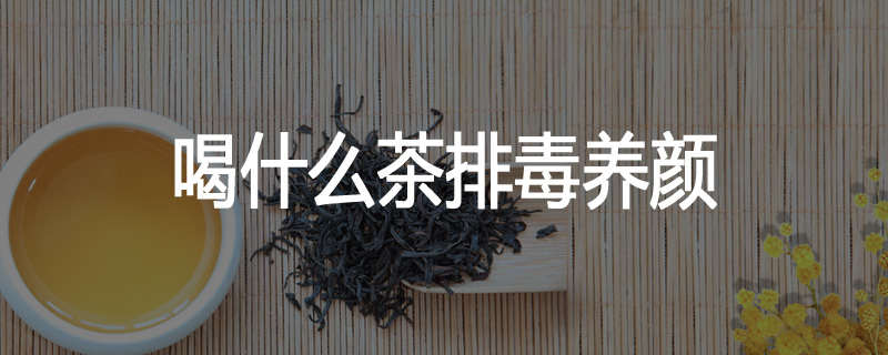 喝什么茶排毒养颜