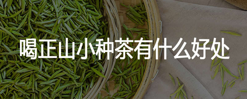 喝正山小种茶有什么好处
