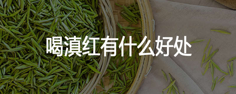 喝滇红有什么好处