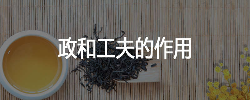 政和工夫的作用