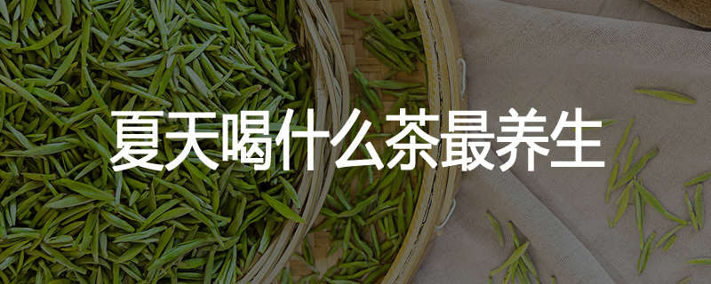 夏天喝什么茶最养生