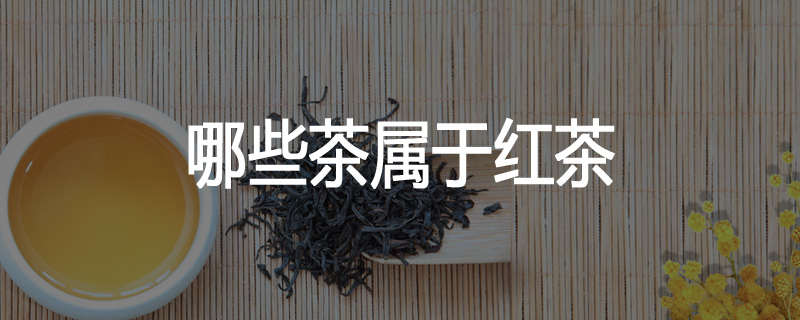 哪些茶属于红茶
