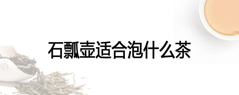 石瓢壶适合泡什么茶