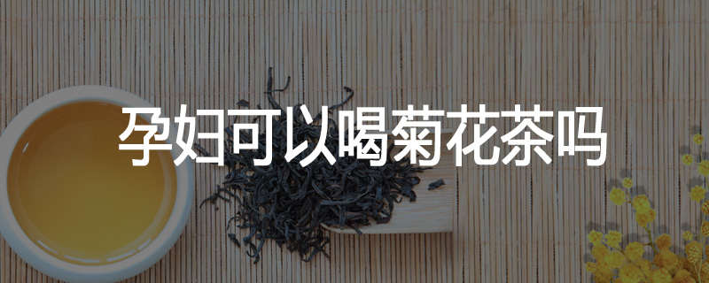 孕妇可以喝菊花茶吗