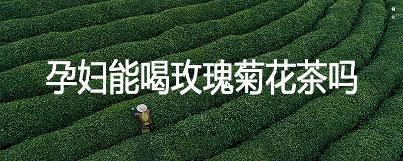 孕妇能喝玫瑰菊花茶吗