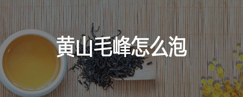 黄山毛峰怎么泡