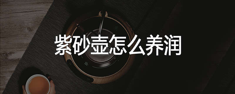 紫砂壶怎么养润