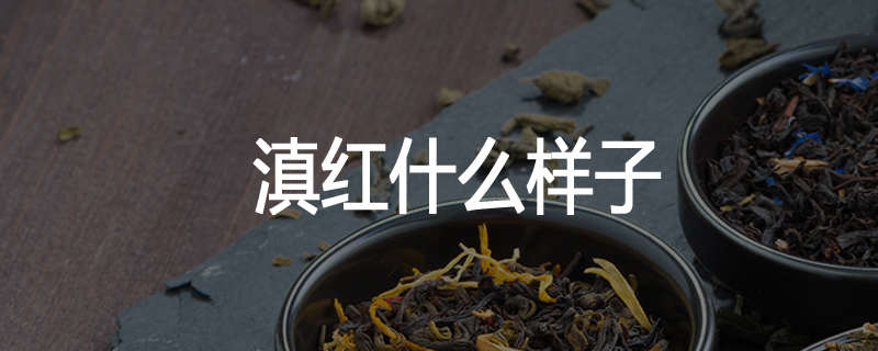 滇红什么样子