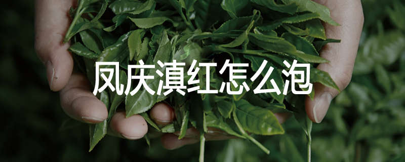 凤庆滇红怎么泡