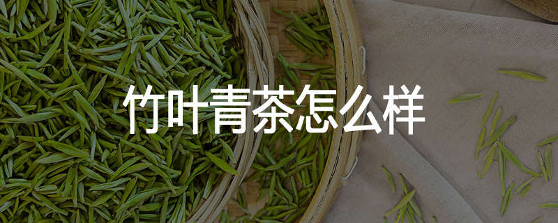 竹叶青茶怎么样