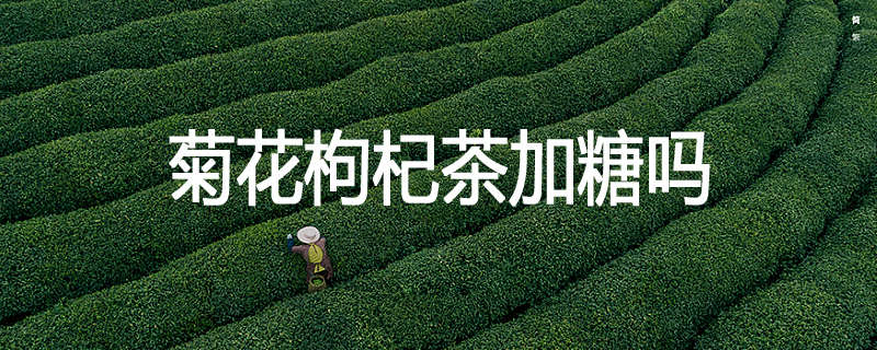 菊花枸杞茶加糖吗