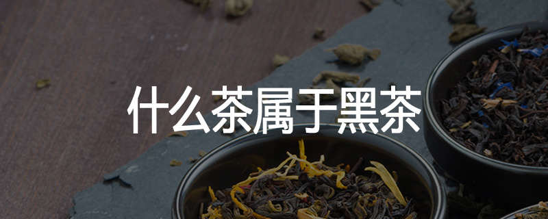 什么茶属于黑茶