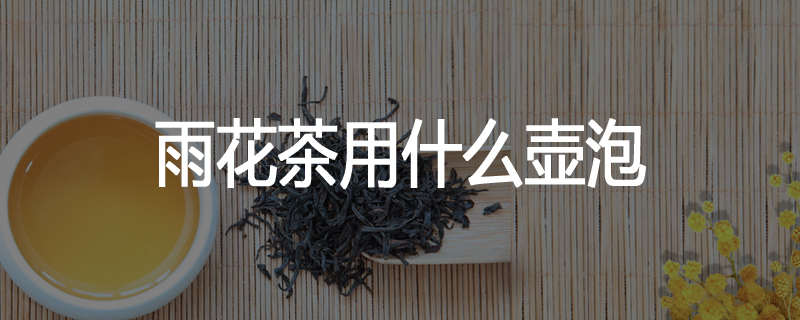 雨花茶用什么壶泡