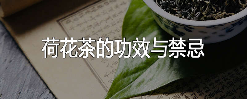 荷花茶的功效与禁忌