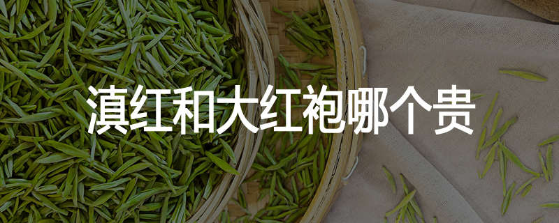 滇红和大红袍哪个贵