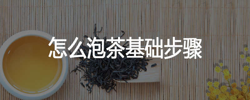 怎么泡茶基础步骤