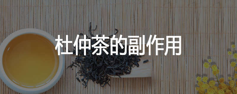 杜仲茶的副作用