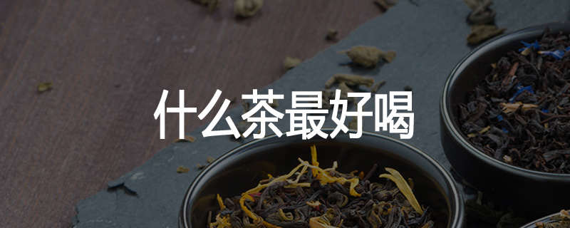 什么茶最好喝